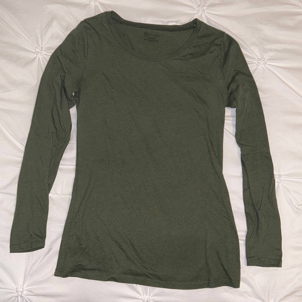 Green Long Sleeve Shirt